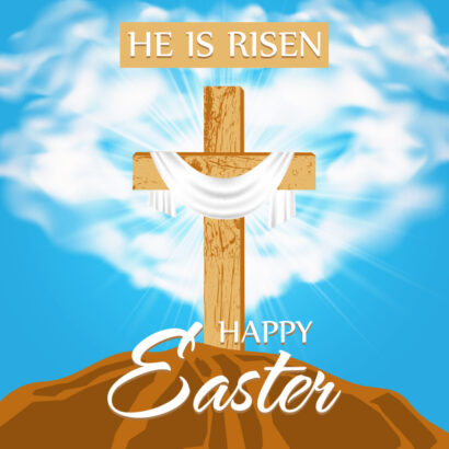 He Is Risen 610x610